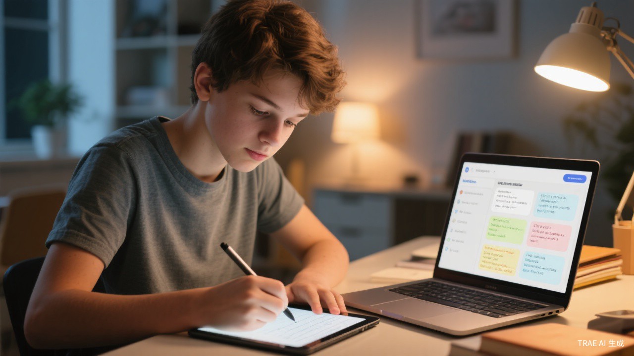 Digital Note-Taking for Exam Preparation