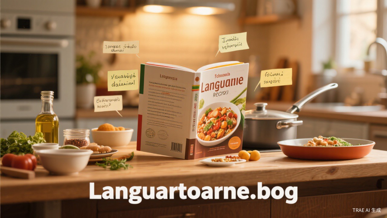 Language Learning Through Cooking and Food
