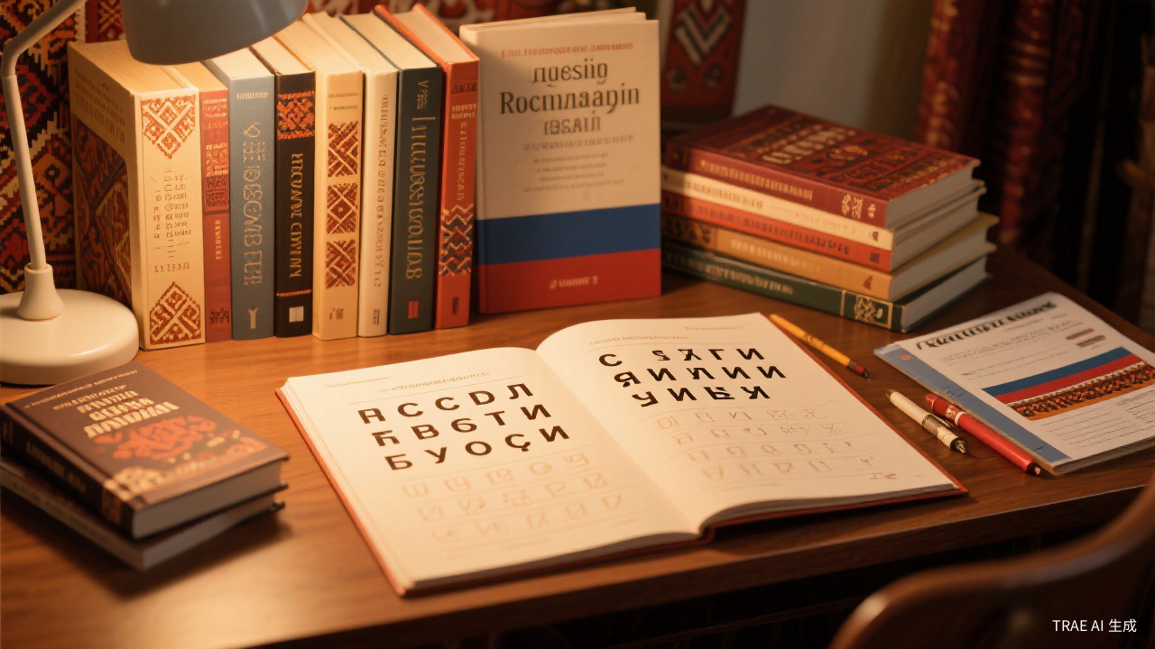 Russian Language Study: Cyrillic to Conversation